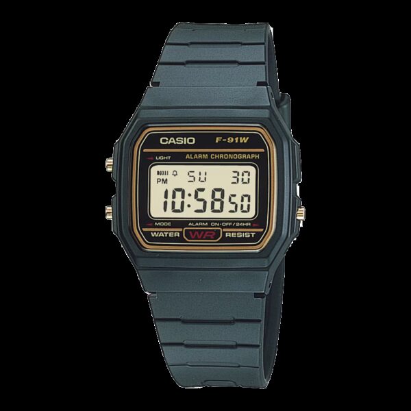 ساعت مچی کاسیو CASIO F-91WG-9Q دیجیتال طلایی