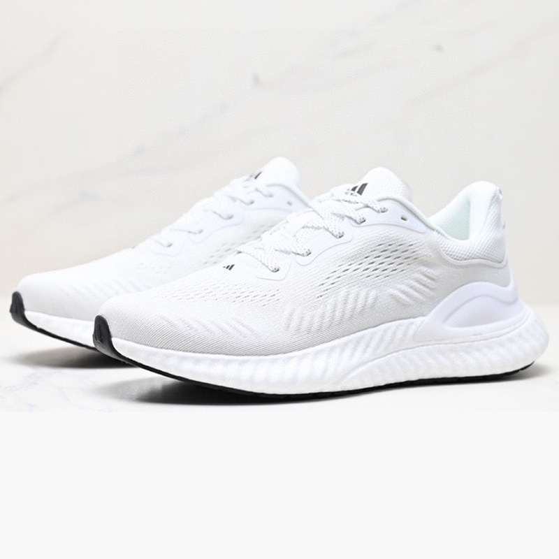 کفش کتونی آدیداس آلفابونس بوست طوسی سفید Adidas Alphabounce Boost - Image 5