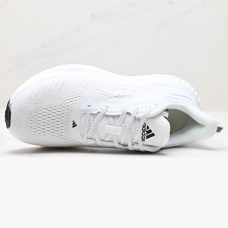 کفش کتونی آدیداس آلفابونس بوست طوسی سفید Adidas Alphabounce Boost - Image 8