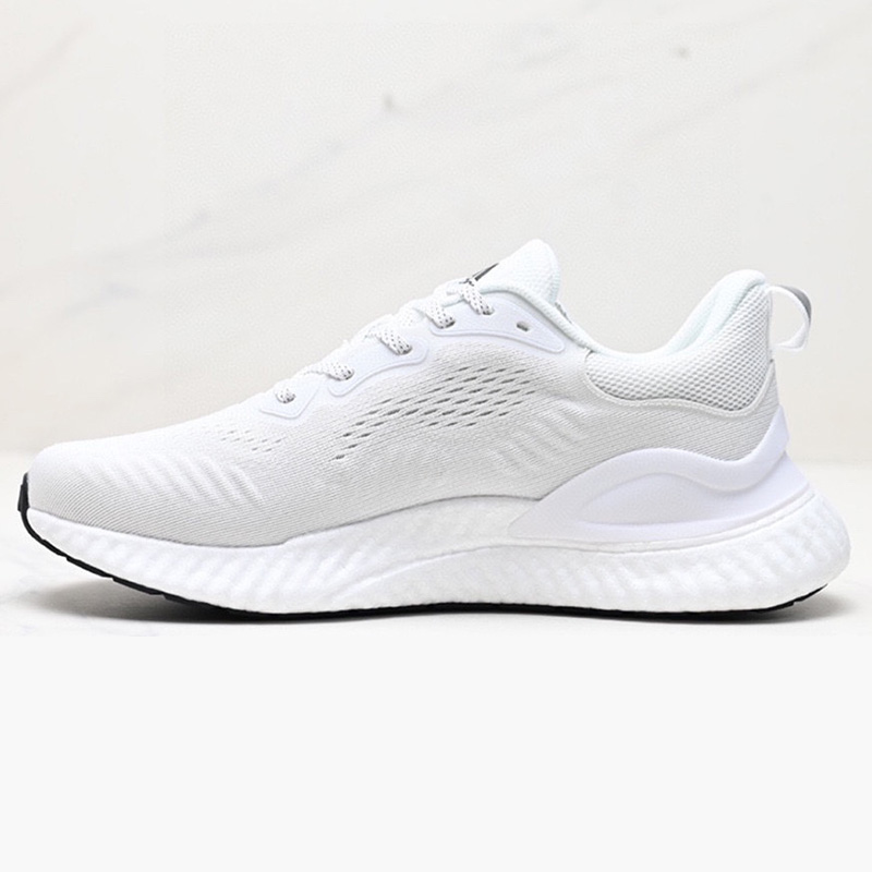 کفش کتونی آدیداس آلفابونس بوست طوسی سفید Adidas Alphabounce Boost - Image 9