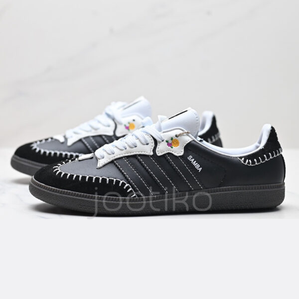 کفش کتونی آدیداس سامبا adidas Samba OG Día de Muertos Pack Black JI3932