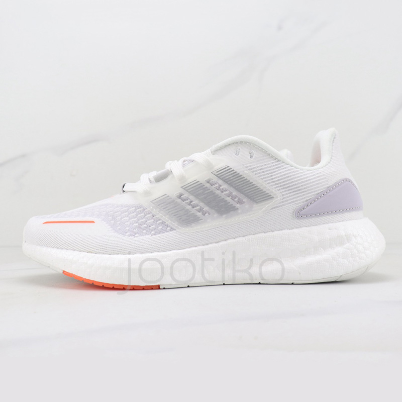 کفش کتونی آدیداس پیور بوست یاسی سفید adidas Pureboost 22