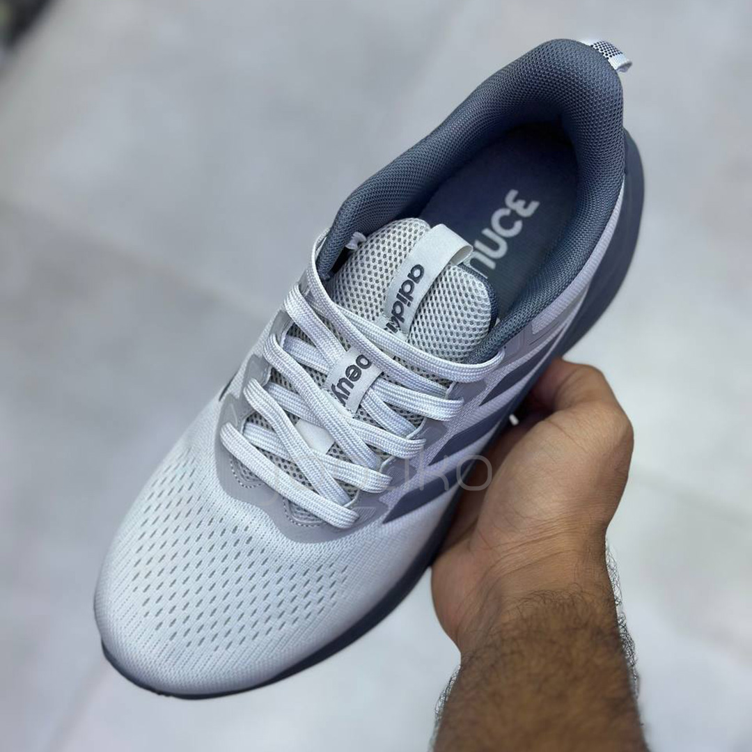 کفش کتونی آدیداس ووی بونس خاکستری روشن و تیره adidas Voeuy Bounce Light/Dark Gray - تصویر 3