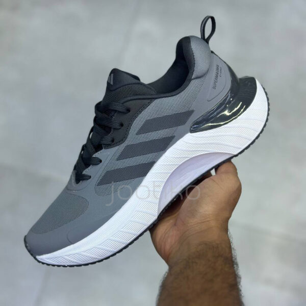 کفش کتونی کفش کتونی آدیداس سوپرماگما اترنو طوسی روشن سفید adidas SuperMagma Eterno Light Gray White