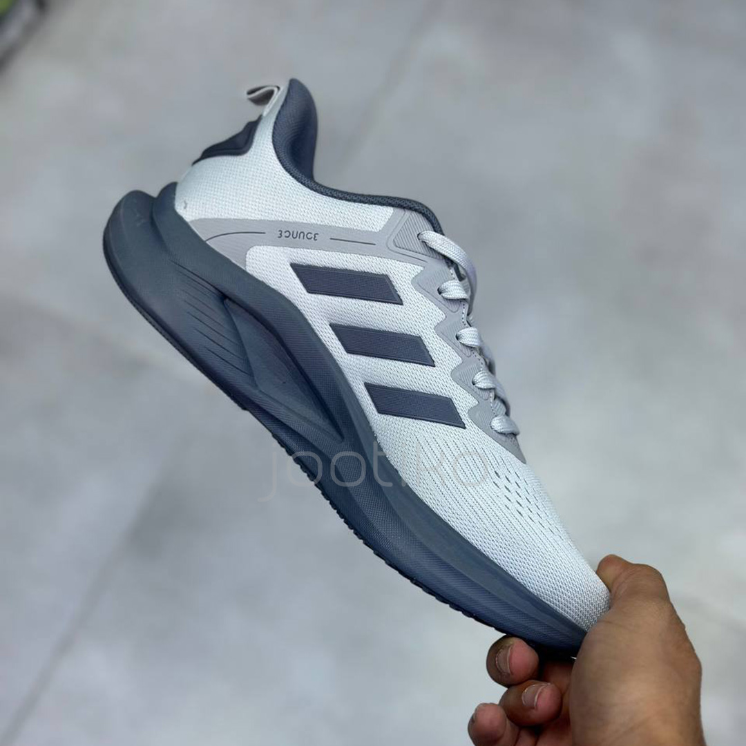 کفش کتونی آدیداس ووی بونس خاکستری روشن و تیره adidas Voeuy Bounce Light/Dark Gray - تصویر 2