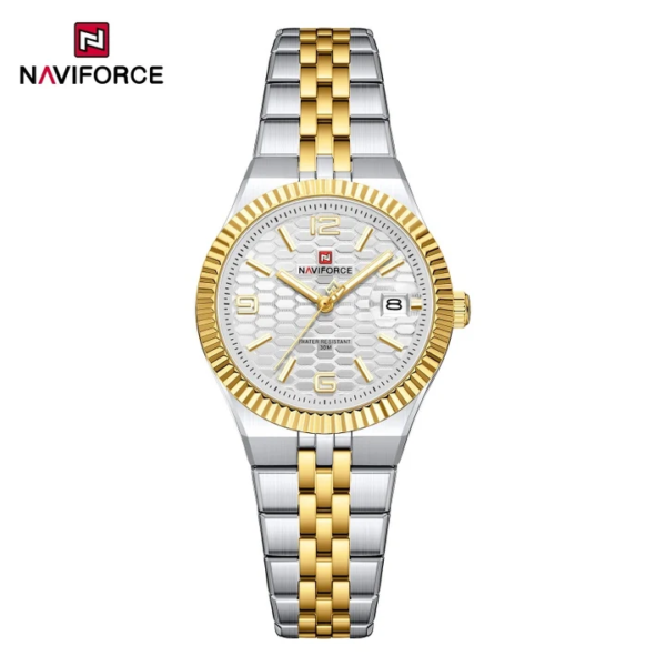 ساعت مردانه نیوی فورس Naviforce NF5079 S/W/G اورجینال (x)
