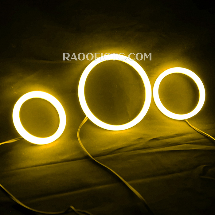 حلقه نئون چراغ جلو زرد - Image 2