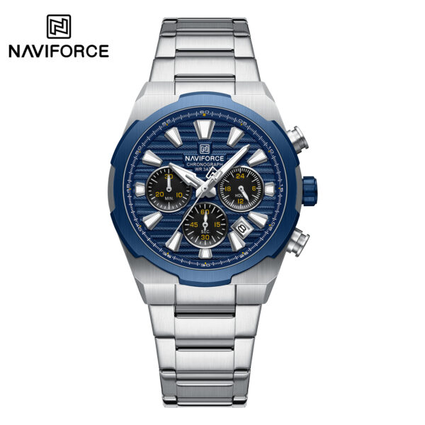 ساعت مچی مردانه نیوی فورس Naviforce NF 8081 SBES اورجینال با ضمانت (x)