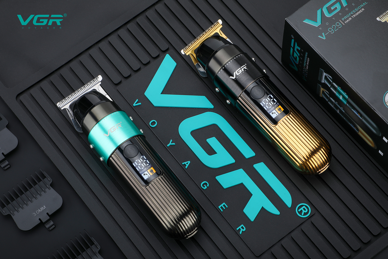ماشین اصلاح خط زن حرفه ای وی جی آر VGR V-929 (x) - تصویر 3