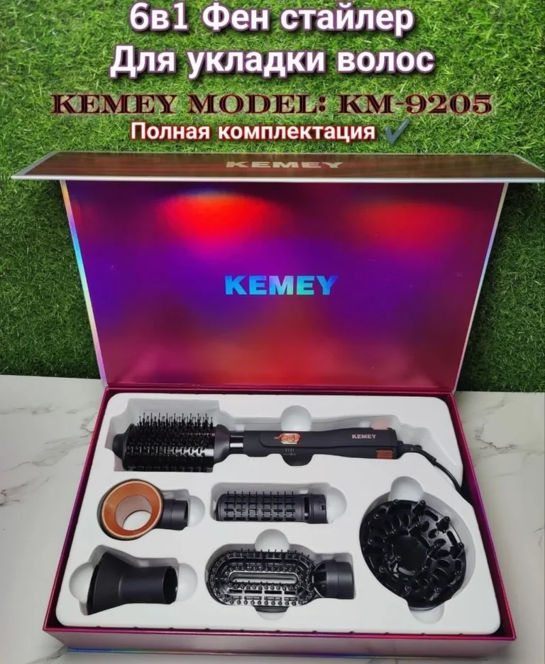 سشوار حرفه ای 6کاره کیمی مدل KM-9205 ‏