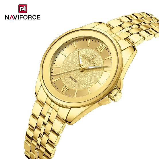 ساعت مچی زنانه نیوی فورس Naviforce NF5067 gg اورجینال با ضمانت (x)