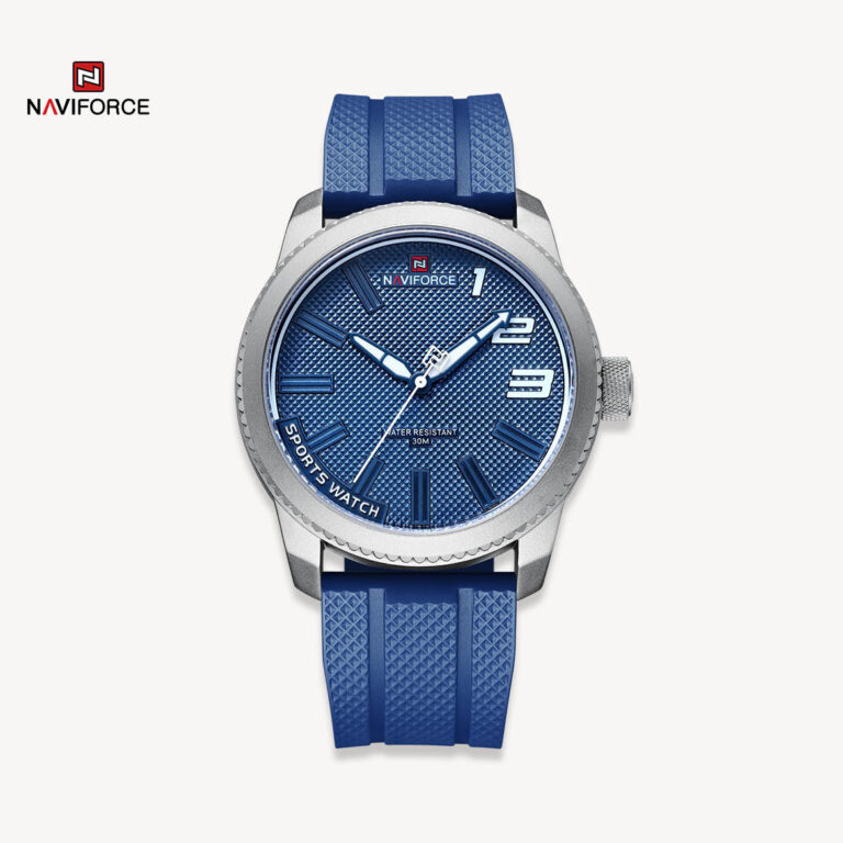 ساعت مچی مردانه نیوی فورس Naviforce NF 9202 S/W/BE اورجینال با ضمانت (x)