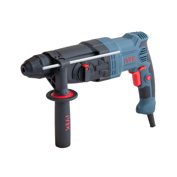 کیت دریل بتن کن سه حالته چکشی با سه نظام اضافه ۸۰۰ وات K-7427P ایوک (AR)