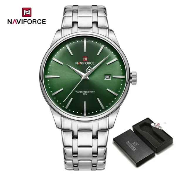 ساعت مچی مردانه نیوی فورس Naviforce NF 9230 S/GN/S اورجینال (x)