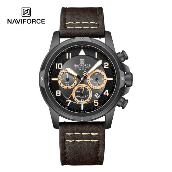ساعت مچی مردانه نیوی فورس Naviforce NF8077 brgdbn اورجینال با ضمانت (x)