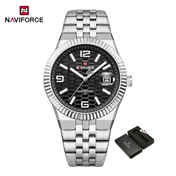 ساعت مچی مردانه نیوی فورس Naviforce NF9277 sbs اورجینال با ضمانت (x)