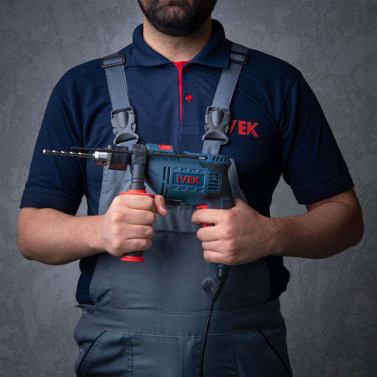 دریل ۱۳ چکشی ۷۵۰ وات K-7315 ایوک