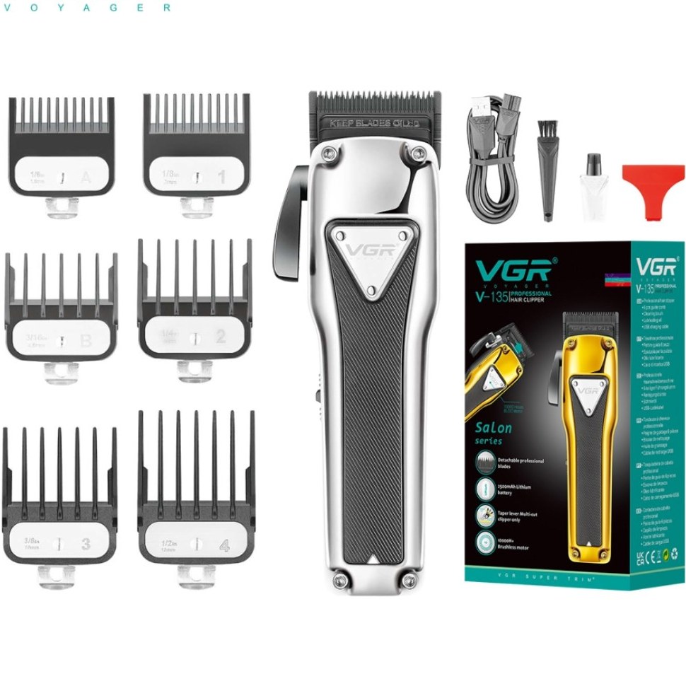 ماشین اصلاح حجم زن مناسب موی سر و صورت وی جی آر VGR V-135 (x) - تصویر 3