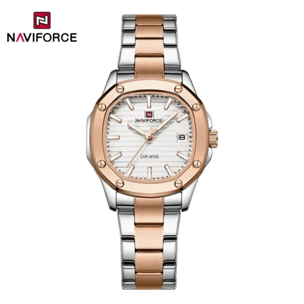 ساعت زنانه نیوی فورس Naviforce NF 5069 RG/W/RG