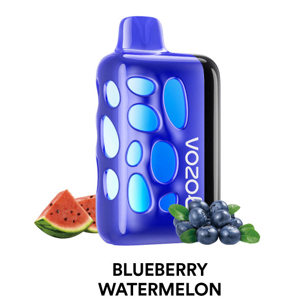 پاد یکبار مصرف ریو ۴۰۰۰۰ پاف کمپانی وزول طعم بلوبری هندوانه | Vozol Rave 40000 Puffs Blueberry Watermelon