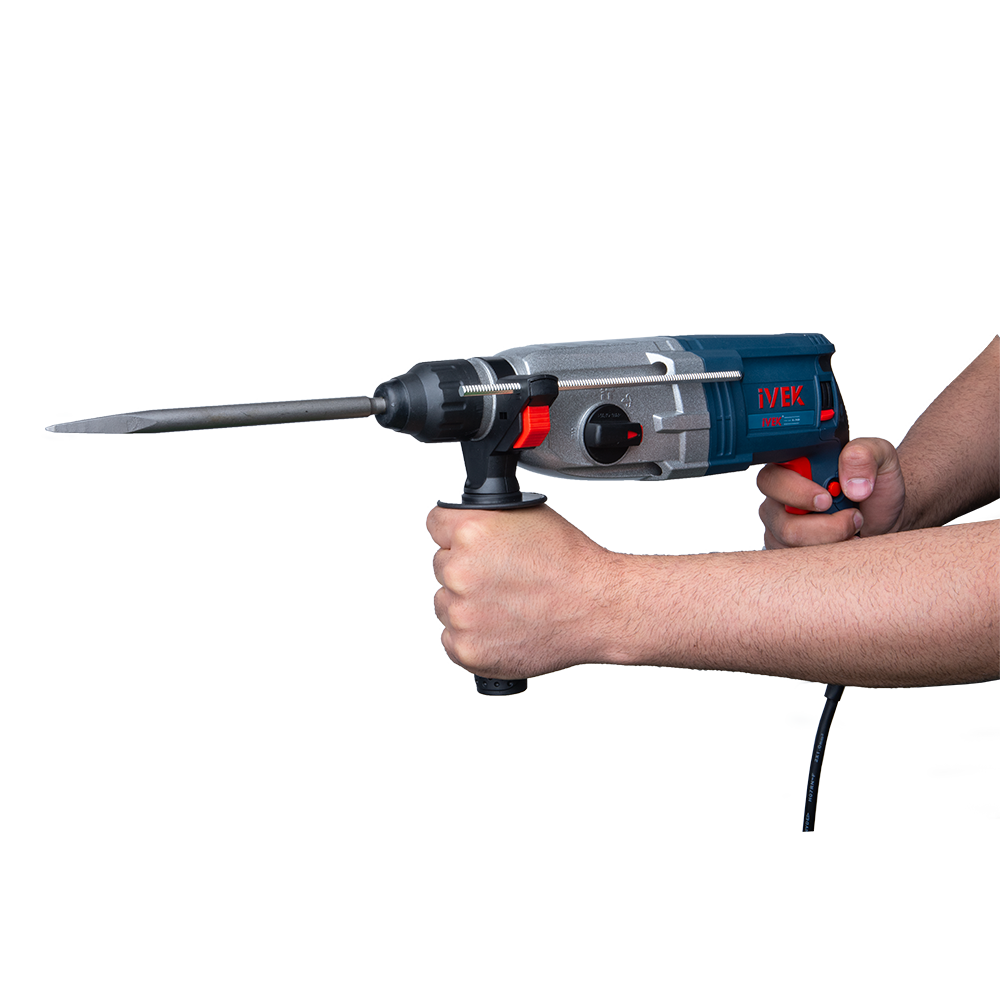 دریل بتن کن سه حالته چکشی نیم تنه فلزی ۱۰۰۰ وات K-7430 ایوک (AR) - Image 2