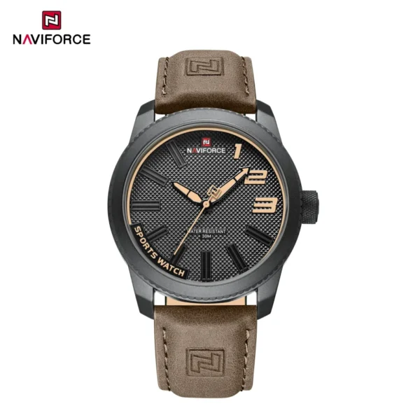 ساعت مردانه نیوی فورس Naviforce NF9202 B/Y/BN اورجینال (x)