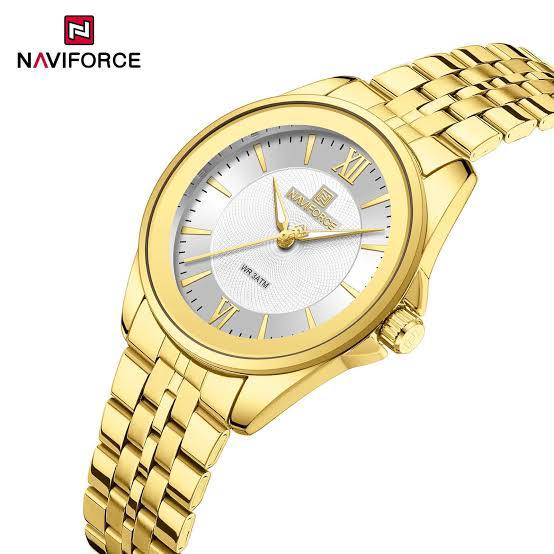 ساعت مچی زنانه نیوی فورس Naviforce NF5067 gwg اورجینال با ضمانت (x)