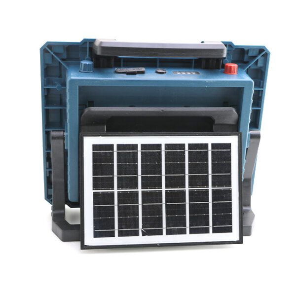 پروژکتور و پاوربانک شارژی و خورشیدی 400 وات W8121-2 