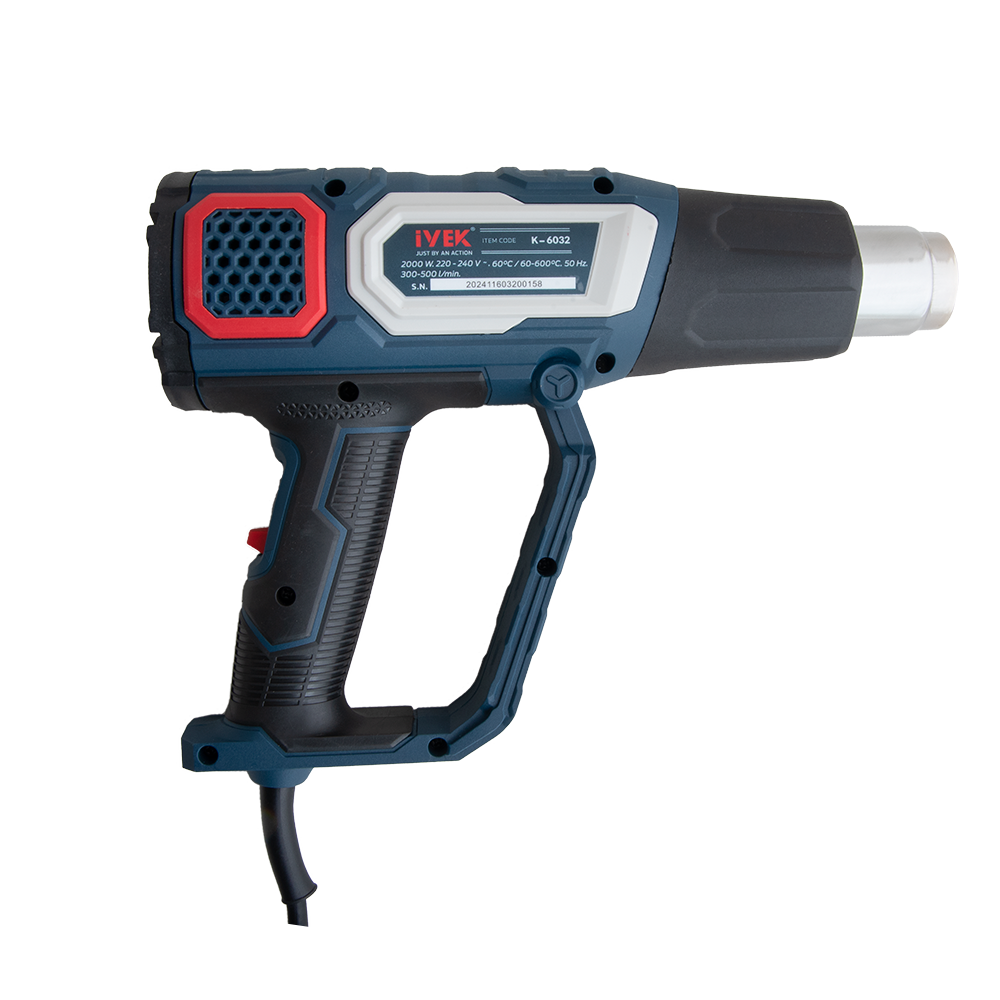 کیت سشوار صنعتی دیجیتال دودسته K-6032 ایوک (AR) - Image 4