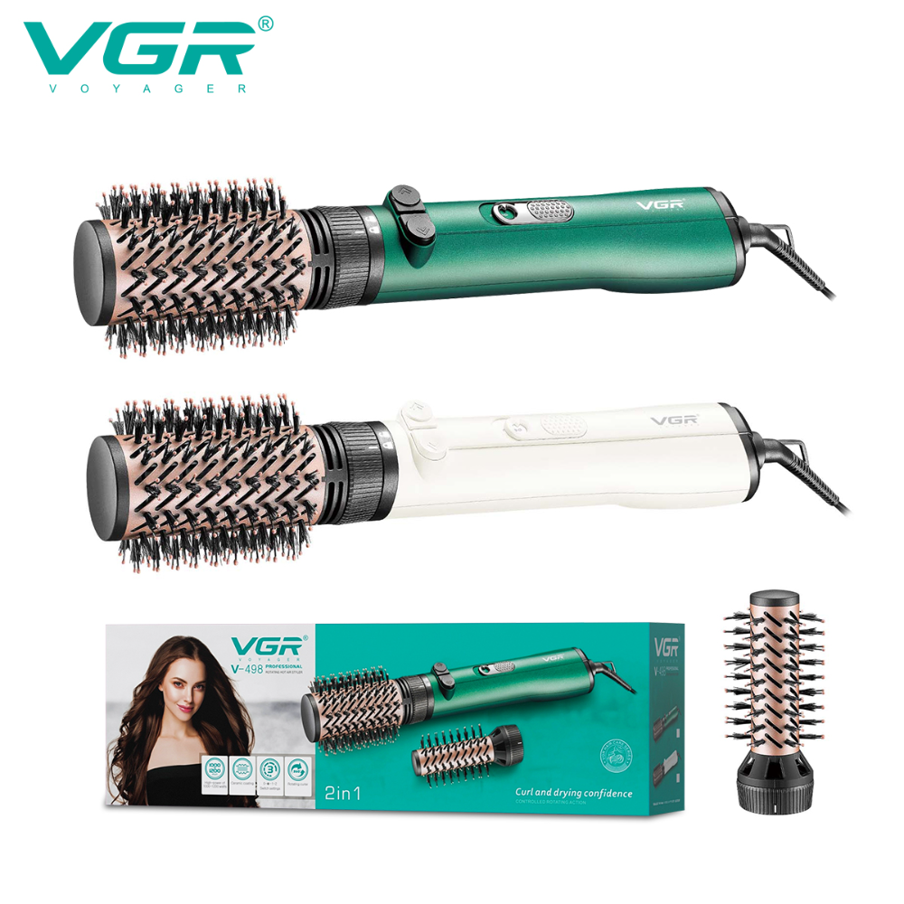 سشوار چرخشی برس دار وی جی آر VGR V-498 (x) - Image 3