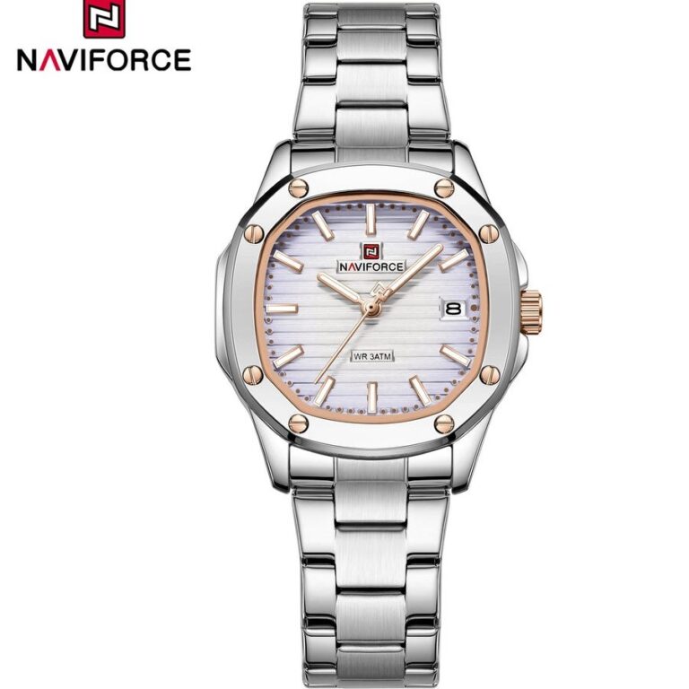 ساعت زنانه نیوی فورس Naviforce NF5069 S/PE/S اورجینال (x)