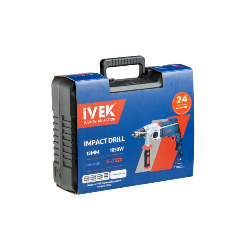 دریل ۱۳ گیربگسی ۱۰۵۰ وات K-7320 ایوک