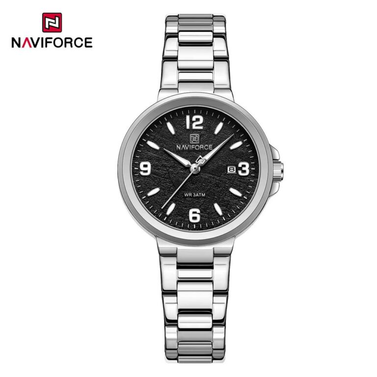 ساعت زنانه نیوی فورس Naviforce NF5077 S/B اورجینال (x)