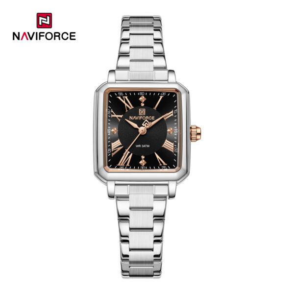 ساعت مچی زنانه نیوی فورس Naviforce NF 5065 sb اورجینال با ضمانت (x)