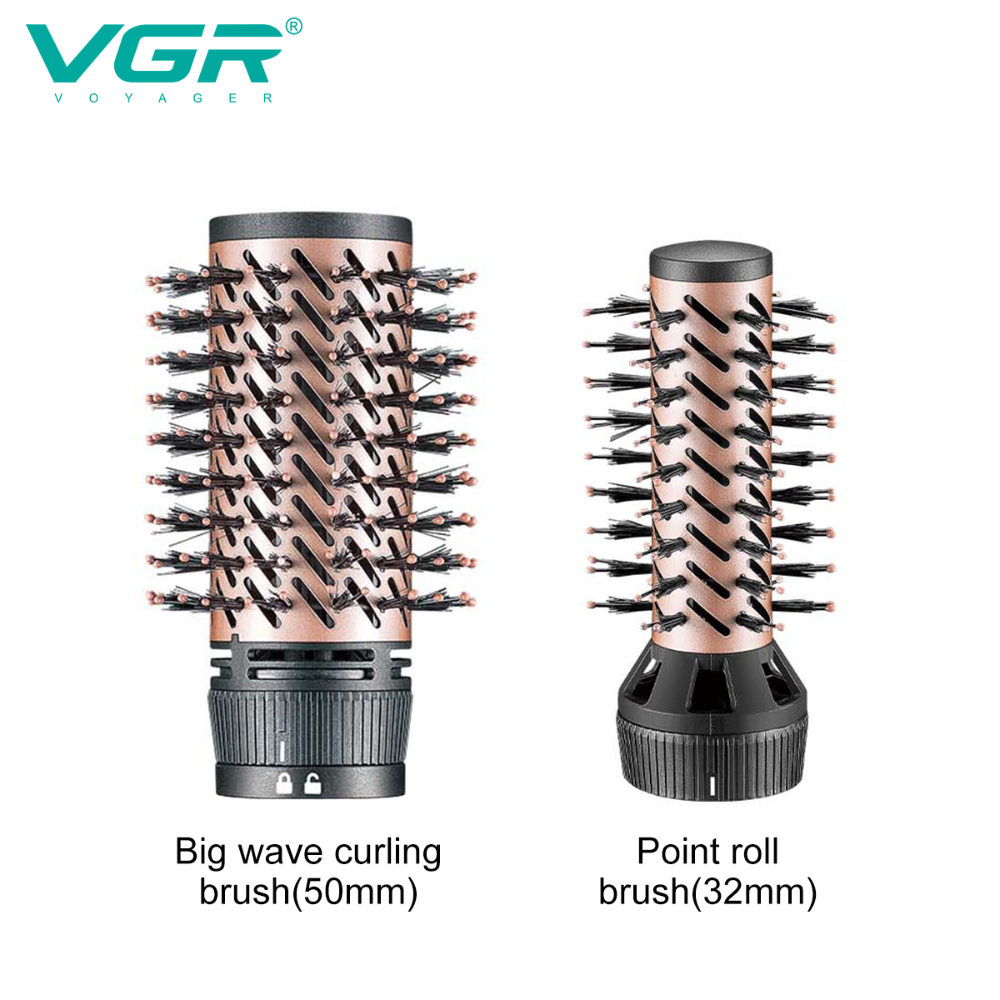 سشوار چرخشی برس دار وی جی آر VGR V-498 (x) - Image 4
