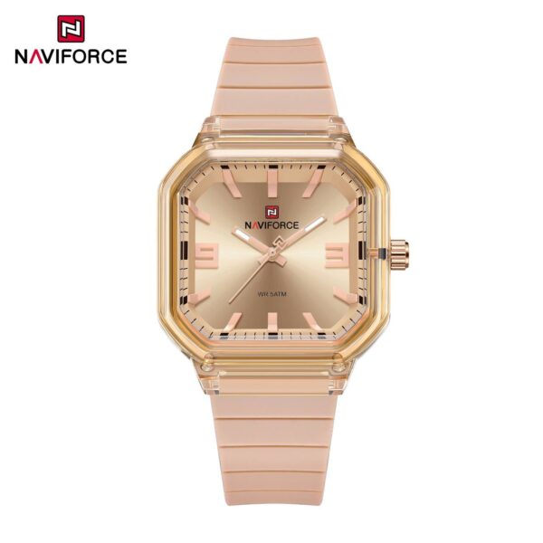 ساعت مچی زنانه نیوی فورس Naviforce Nf6108 rgrg اورجینال با ضمانت (x)