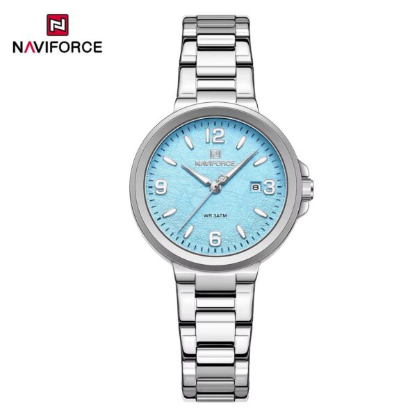 ساعت مچی زنانه نیوی فورس Naviforce NF5077 sbe اورجینال با ضمانت (x)