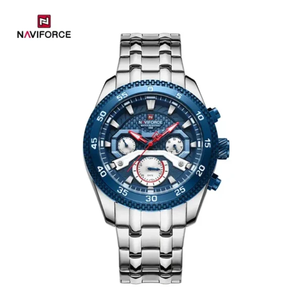 ساعت مچی مردانه نیوی فورس Naviforce NF 9222 S/BE اورجینال با ضمانت (x)