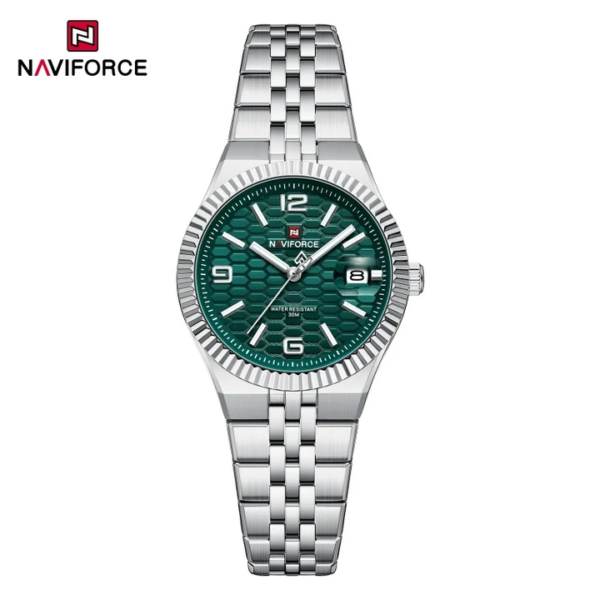 ساعت زنانه نیوی فورس Naviforce NF 5079 S/GN/S