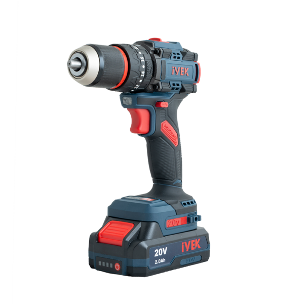 دریل شارژی چکشی براشلس 20ولت k-7812 ایوک K-7812 (AR)