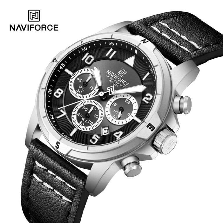 ساعت مچی مردانه نیوی فورس Naviforce NF8077 sb اورجینال با ضمانت (x)
