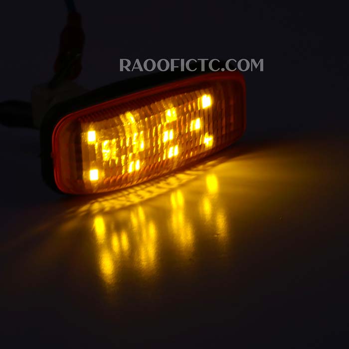 راهنما گلگیر سمند LED نارنجی - تصویر 2