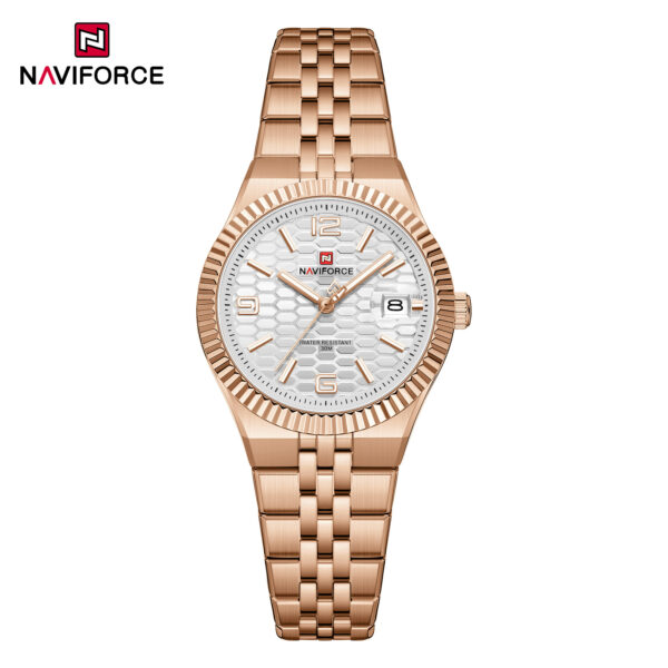 ساعت مچی زنانه نیوی فورس Naviforce NF5079 rgwrg اورجینال با ضمانت (x)