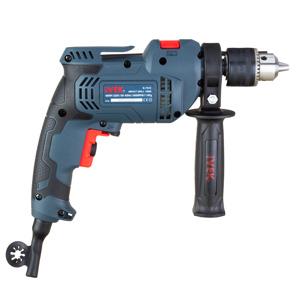 دریل ۱۳ چکشی ۶۰۰ وات K-7312 ایوک (AR) - Image 2