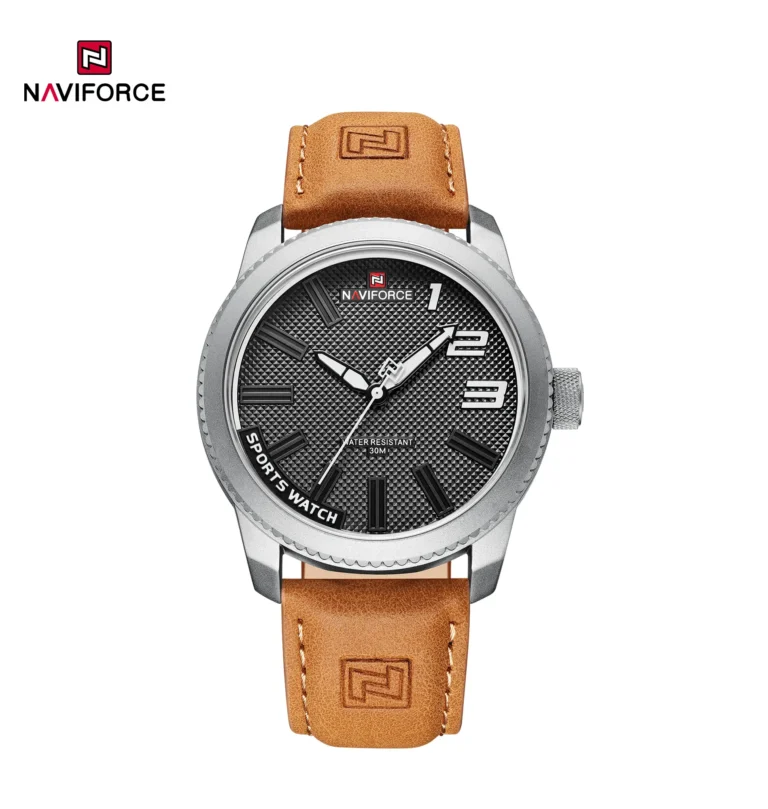 ساعت مچی مردانه نیوی فورس Naviforce NF 9202l S/W/L.BN اورجینال با ضمانت (x)
