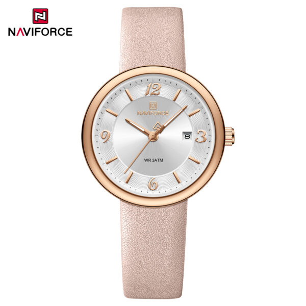 ساعت مچی زنانه نیوی فورس Naviforce NF 5076 rgwcp اورجینال با ضمانت (x)