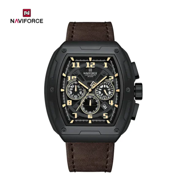 ساعت مچی مردانه سه موتوره نیوی فورس Naviforce NF 8053 bydbn اورجینال با ضمانت (x)