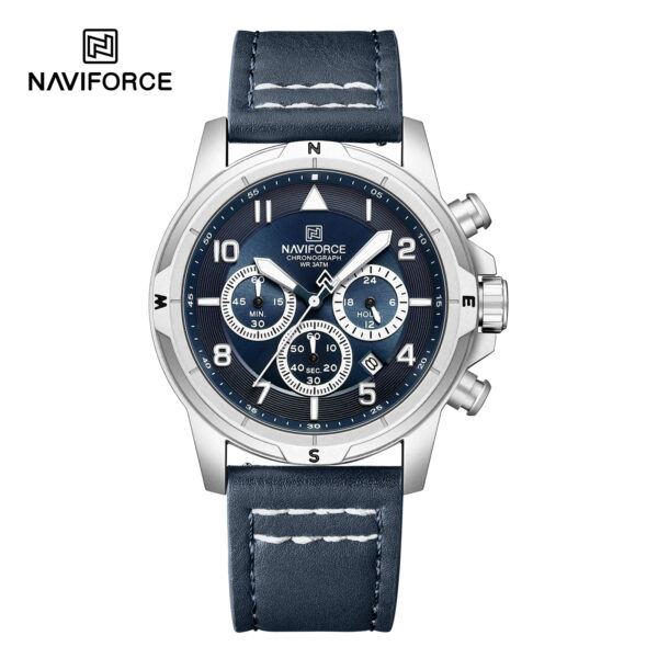 ساعت مچی مردانه نیوی فورس Naviforce NF8077 swbe اورجینال با ضمانت (x)