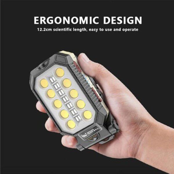 چراغ شارژی آهنربایی و کمپینگ مدل W599B