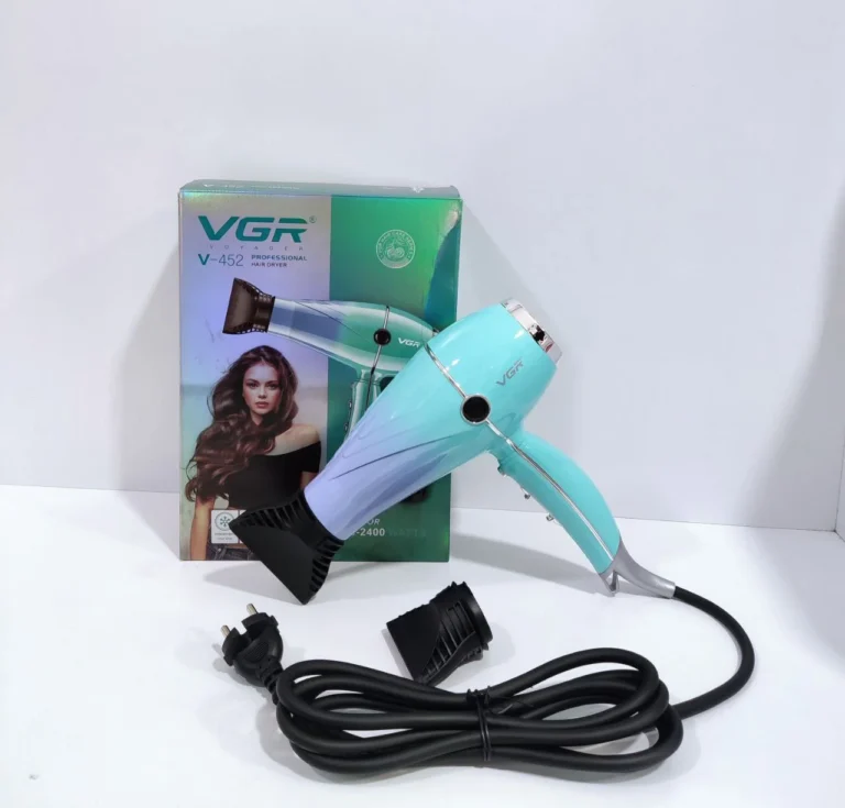 سشوار حرفهای وی جی آر مدل V-452 با توان 2400 وات